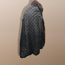 Load image into Gallery viewer, Vintage Chevron Mink Intarsia Coat Patchwork Master Furrier