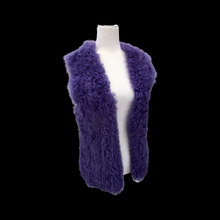 Load image into Gallery viewer, Michael Kors Purple Suede and Shearling Vest Reversible