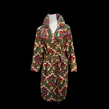 Load image into Gallery viewer, Vintage 60’s 70’s Tapestry Coat Carpet Floral Design Fall Colors