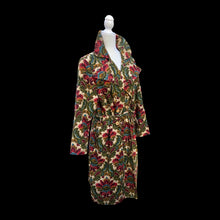 Load image into Gallery viewer, Vintage 60’s 70’s Tapestry Coat Carpet Floral Design Fall Colors