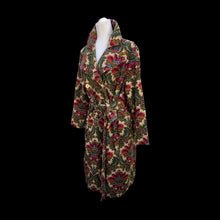 Load image into Gallery viewer, Vintage 60’s 70’s Tapestry Coat Carpet Floral Design Fall Colors