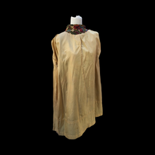 Load image into Gallery viewer, Vintage 60’s 70’s Tapestry Coat Carpet Floral Design Fall Colors