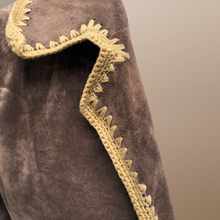 Load image into Gallery viewer, Vintage Suede Knit Brown Duster