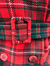 Load image into Gallery viewer, Vintage Tartan Pendleton Plaid Pure Virgin Wool Coat Jacket