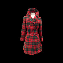 Load image into Gallery viewer, Vintage Tartan Pendleton Plaid Pure Virgin Wool Coat Jacket