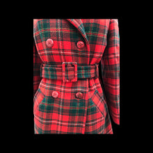 Load image into Gallery viewer, Vintage Tartan Pendleton Plaid Pure Virgin Wool Coat Jacket