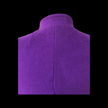 Load image into Gallery viewer, Purple coat Wool Lord and Taylor Career Minimal Stealth Style