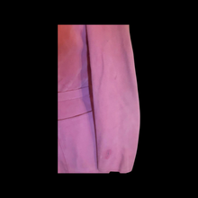 Load image into Gallery viewer, Rare Pink 70's Suede Vintage Women's Coat Jacket Shearling Fit Flare Princess Hippy Boho Penny Lane bubblegum Pink Pinup