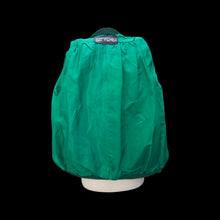 Load image into Gallery viewer, Vintage Mosaic Green Suede and Embossed Leather Dolman Sleeves Jacket