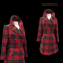 Load image into Gallery viewer, Vintage Tartan Pendleton Plaid Pure Virgin Wool Coat Jacket