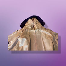 Load image into Gallery viewer, 60’s 70’s Wool Royal Purple Cape Full Length Wool Hooded Cape