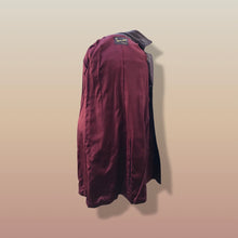 Load image into Gallery viewer, 70s Coat Bergundy Oxblood Leather Trench Spy