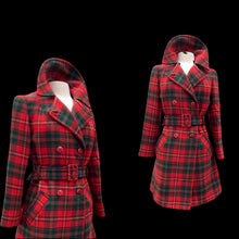 Load image into Gallery viewer, Vintage Tartan Pendleton Plaid Pure Virgin Wool Coat Jacket