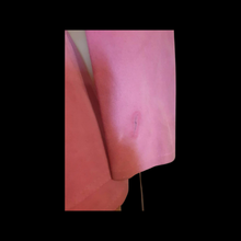 Load image into Gallery viewer, Rare Pink 70's Suede Vintage Women's Coat Jacket Shearling Fit Flare Princess Hippy Boho Penny Lane bubblegum Pink Pinup
