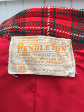 Load image into Gallery viewer, Vintage Tartan Pendleton Plaid Pure Virgin Wool Coat Jacket