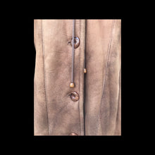 Load image into Gallery viewer, Suede Hooded Fox Fur Trim Coat