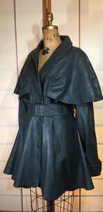 ジャケット・アウター 80s Vintage Flare Design Super Long Coat Vintage 80s Jackets | ThriftTale