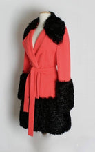 Load image into Gallery viewer, Lilli Ann 60s Mongolian Persian Astrakhan Curly Lamb Shearling S/M Penny Lane Almost Famous Russian Princess Pinup Afghan