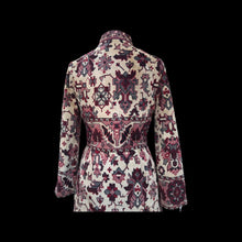 Load image into Gallery viewer, Authentic Anne Klein Vintage 60’s Tapestry Ensemble Coat Skirt Vest Featured in Mad Men