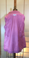 Load image into Gallery viewer, Vintage Coat-- Pink Fox Fur Wool Jacket Coat Saks Fifth Ave Neiman Marcus Spring Light Free Size S/M/L