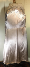 Load image into Gallery viewer, Penny Lane Suede Leather Sheepskin Coat Cream Marble S Made in England Almost Famous Princess Hippy