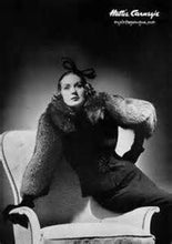 Load image into Gallery viewer, 30s Black Velvet and Fur Women&#39;s Coat---Film Noir &quot;Hattie Carnegie&quot; Style Hollywood Glamour Pinup Fit and Flare Princess Coat