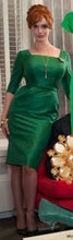 Load image into Gallery viewer, Vintage Women's Coat- 60s Lilli Ann Emerald Green Mink Wool Swing Coat One Size Fits All Mad Men