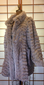 Afghan Reversible Chevron Shearling Lamb Mongolian Lamb Leather Suede Chevron Hippy Penny Lane Hipster Coat M/L/XL