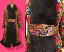 Load image into Gallery viewer, Tamara Coat Tapestry Princess Boho Hippy Chic