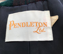 Load image into Gallery viewer, Pendleton Plaid Red Tartan Coat Pure Wool