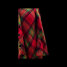 Load image into Gallery viewer, Vintage Red Plaid Princess Hooded Princess Coat “Little Red Riding Hood”
