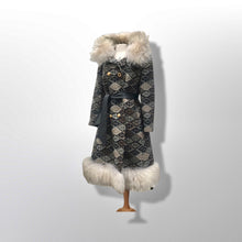 Load image into Gallery viewer, 60’s 70’s Tapestry Shearling Penny Lane Boho Coat