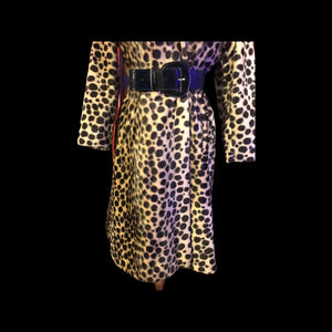 60’s Leopard Print “Cheetah” Coat