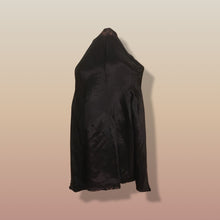 Load image into Gallery viewer, 80s Lace Mesh Black Brown Steampunk Victorian Spring Light Coat