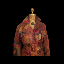 Load image into Gallery viewer, Patchwork 70’s Leather Jacket