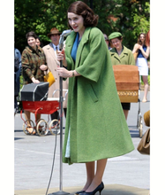 Load image into Gallery viewer, Vintage Women's Coat-Lilli Ann 60s Swing Mink Baby Blue Flexible Size Mad Men Betty Draper Mrs. Maisel