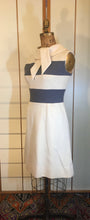 Load image into Gallery viewer, 60s Vintage Coat Dress Lilli Ann Mod Striped A Line Jackie Kennedy