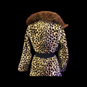 60’s Leopard Print “Cheetah” Coat