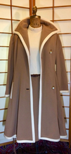 Load image into Gallery viewer, Vintage 1960s Lilli Ann Beige Classic Wool Knit Dress and Matching Coat Set M