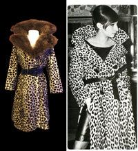 Load image into Gallery viewer, 60’s Leopard Print “Cheetah” Coat