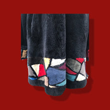 Load image into Gallery viewer, Fur Sheared Beaver Mondriaan Inspired carved intarsia coat Zuki Style