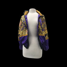 Load image into Gallery viewer, Purple Gold Nylon Jacket Windbreaker