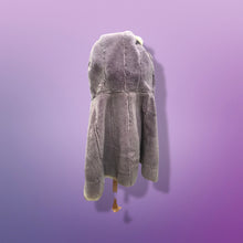 Load image into Gallery viewer, 70’s Vintage Deep Purple Suede and Shearling Boho Princess Penny Lane Coat