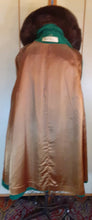 Load image into Gallery viewer, Vintage Women's Coat- 60s Lilli Ann Emerald Green Mink Wool Swing Coat One Size Fits All Mad Men