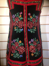 Load image into Gallery viewer, 70s Red Embroidered Vest Floral Ethnic Gucci Style Russian Princess Suzani Turkish Afghan Penny Lane Boho Chic Hippy Princess Floral Flowers