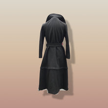 Load image into Gallery viewer, 60’s Vintage Two Tiered Military Coat Wool Long Short Two Length Zip Off