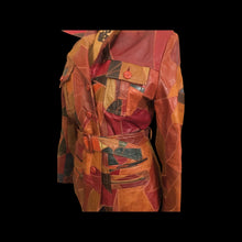 Load image into Gallery viewer, Patchwork 70’s Leather Jacket