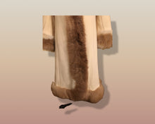 Load image into Gallery viewer, 60’s Camel Coat Printed Vicuna Fur Wool Cashmere Rare Collectible