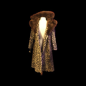 60’s Leopard Print “Cheetah” Coat