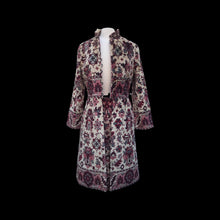 Load image into Gallery viewer, Authentic Anne Klein Vintage 60’s Tapestry Ensemble Coat Skirt Vest Featured in Mad Men